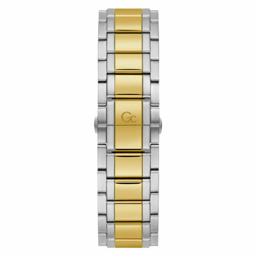 Men's Watch GC Watches stainless steel two-tone bracelet with butterfly clasp for Ø 44 mm case