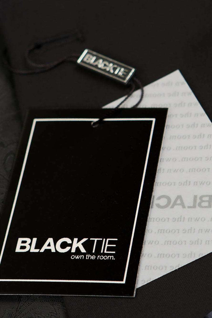 "Milan" Black Tuxedo Jacket Peak (Separates)-4