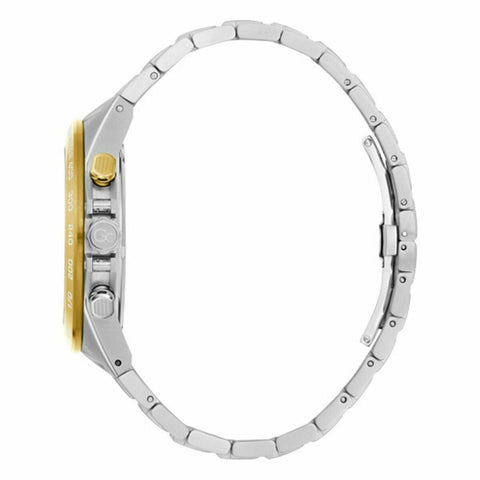 Men's Watch GC Watches Z07008G9MF with stainless steel bracelet and green dial, 44mm case diameter