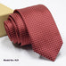 Fashion exquisite jacquard red patterned men's necktie for weddings and formal occasions