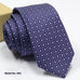 Fashion exquisite jacquard tie in purple with geometric pattern for wedding groom or formal wear
