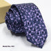 Fashion exquisite jacquard tie in purple floral pattern for wedding groom, model R25