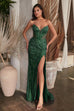 Embellished Strapless Gown-5