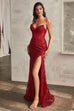 Embellished Strapless Gown-9